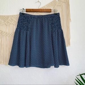 Anthropologie-Maeve- Ikat like arrow print skirt